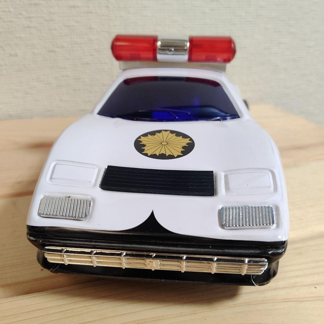 【新品】フェラーリ パトロールカー ブリキ 日本製 昭和レトロ 箱付き