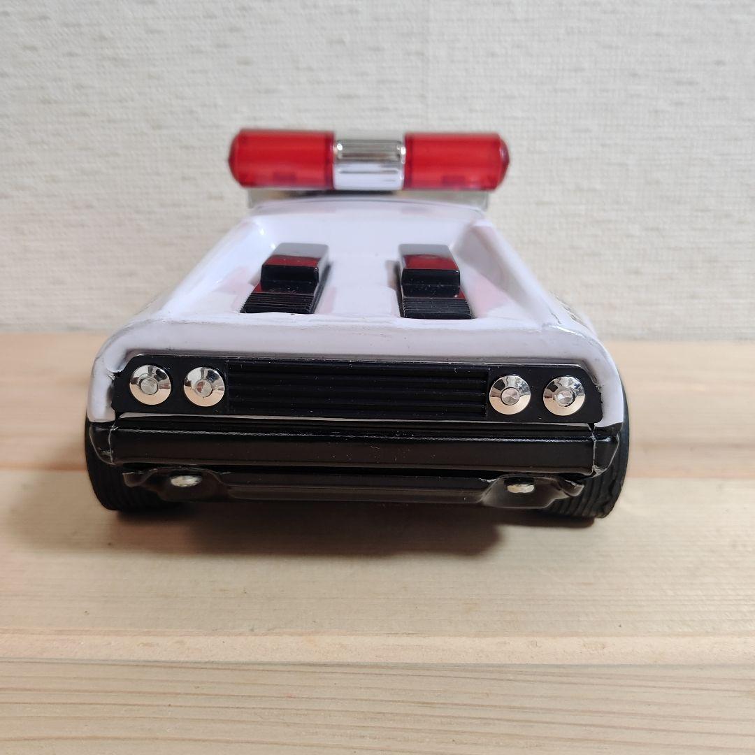 【新品】フェラーリ パトロールカー ブリキ 日本製 昭和レトロ 箱付き