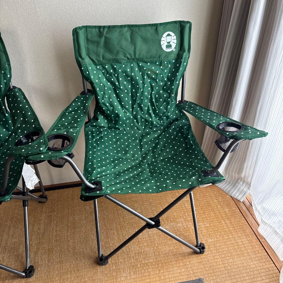 コールマン アウトドアチェア　2脚セット　Coleman