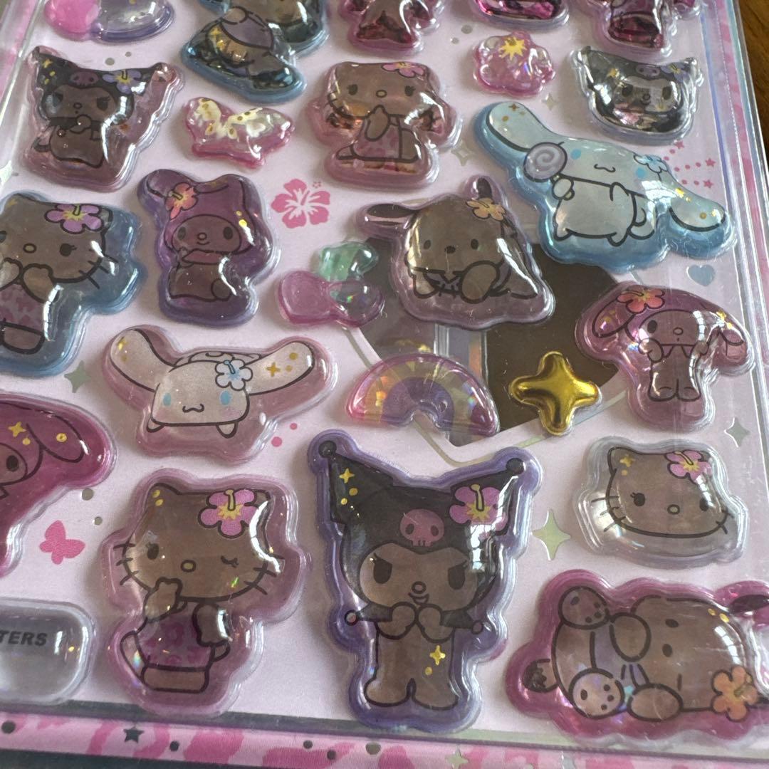 【正規品】うるちゅるポップシール　サンリオ　日焼け