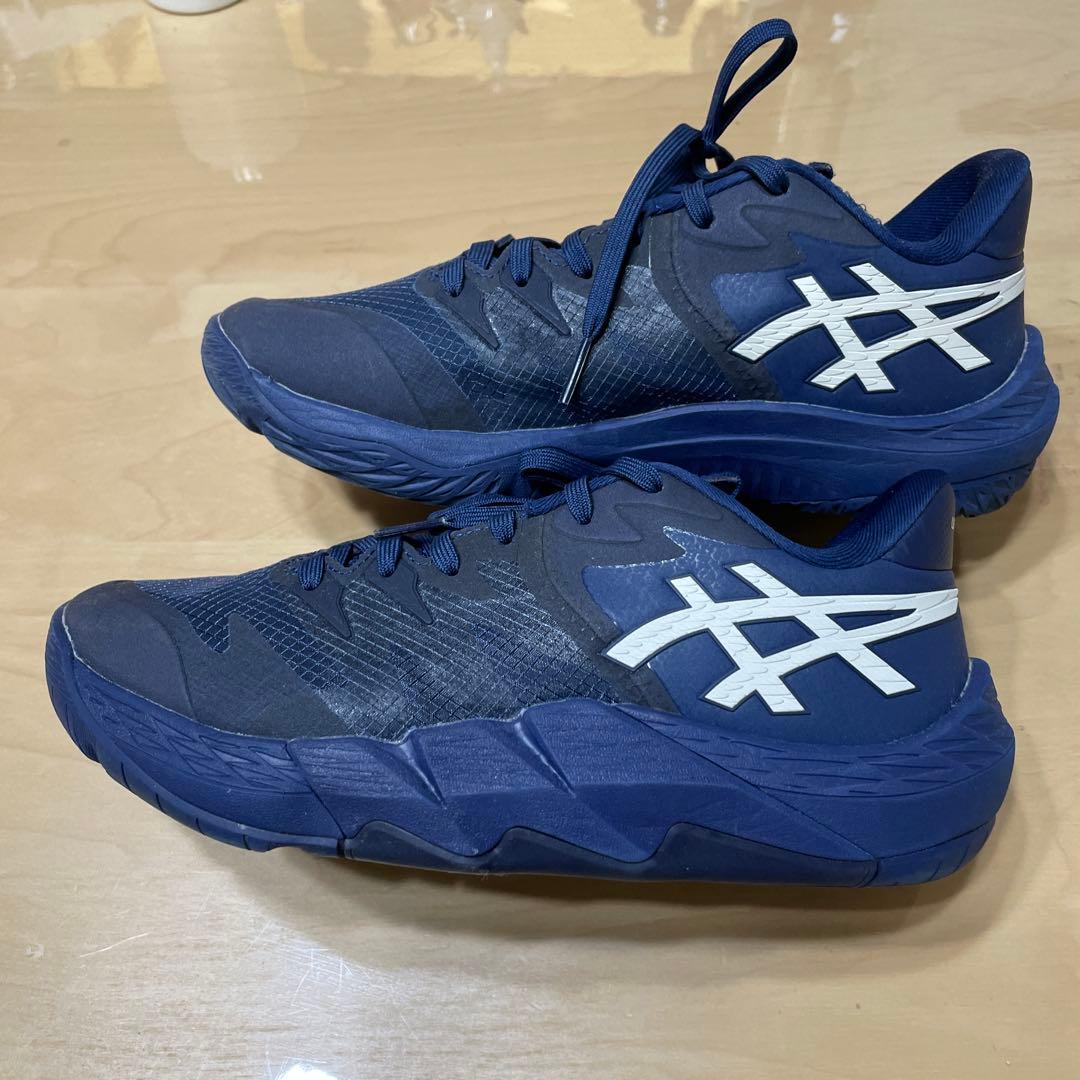 ASICS UNPRE ARS ネイビー バスケットシューズ