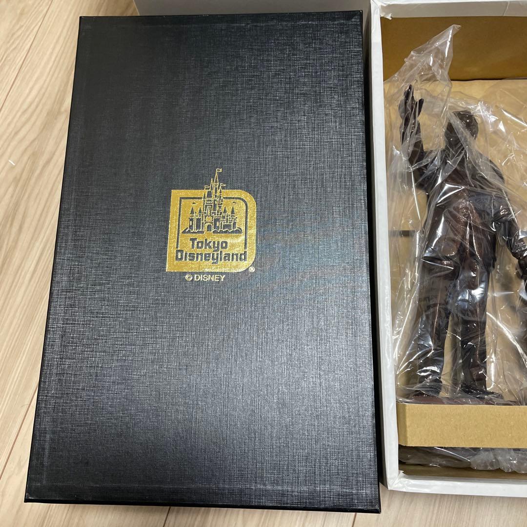 ミッキー　リゾート限定　完売　ウォルトディズニー像　銅像オブジェ　フィギュア