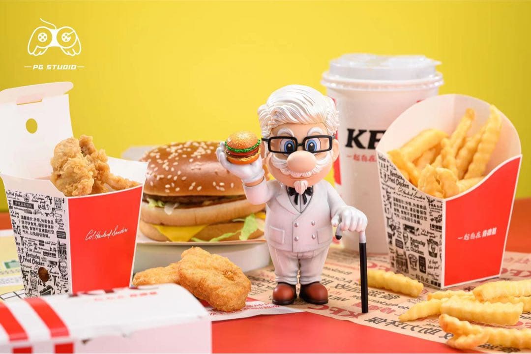 マクドド　Kおじさん　第1弾　おもちゃ　フィギュア　アートトイ　海外限定　セット