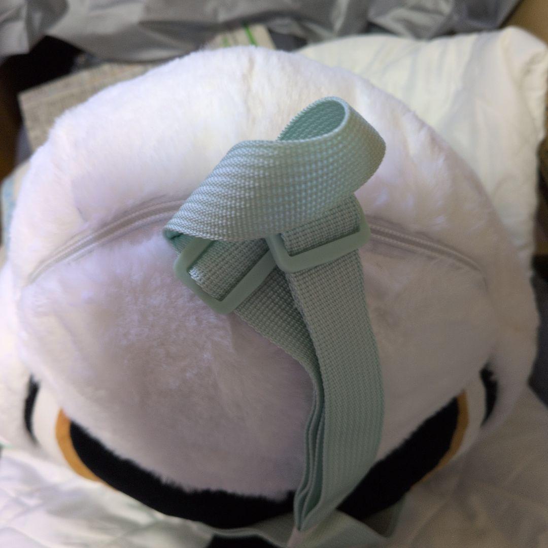 限定商品/シマエナガぬいぐるみリュックにっこり
