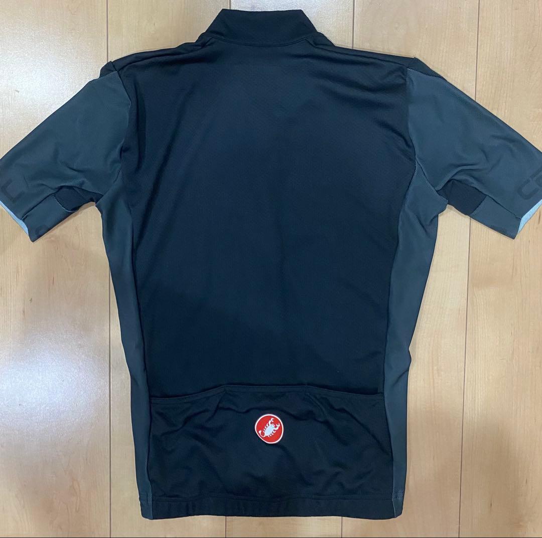 Castelli サイクルジャージ ブラック Sサイズ