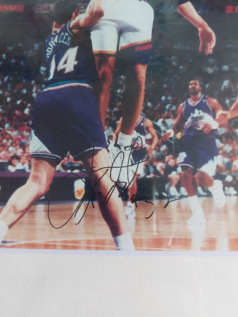 NBA Jason Kidd サイン　フォト　ジェイソンキッド