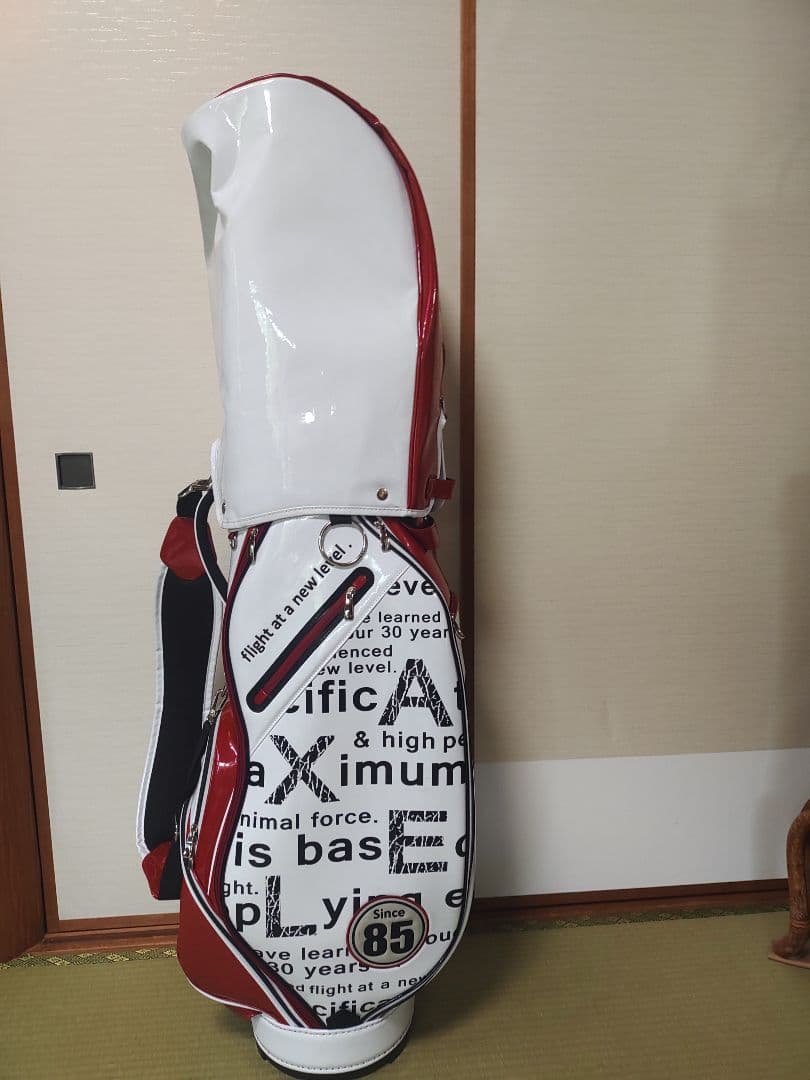 美品 つるやゴルフ アクセル AXEL ゴルフキャディバック