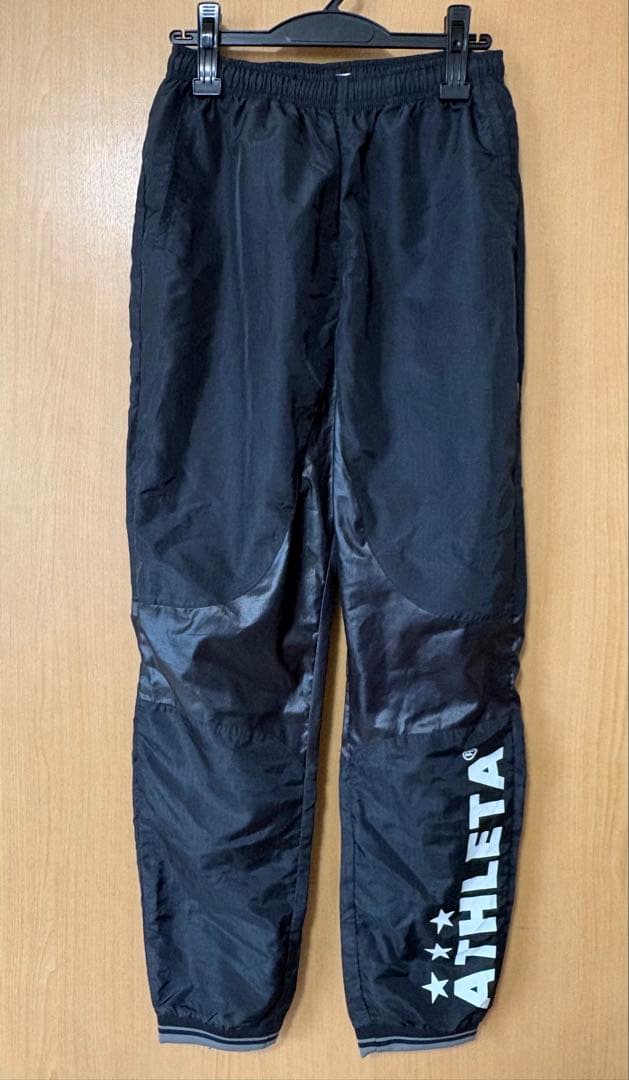 athleta ピステ　上下セットアップ　プラタグ　黒