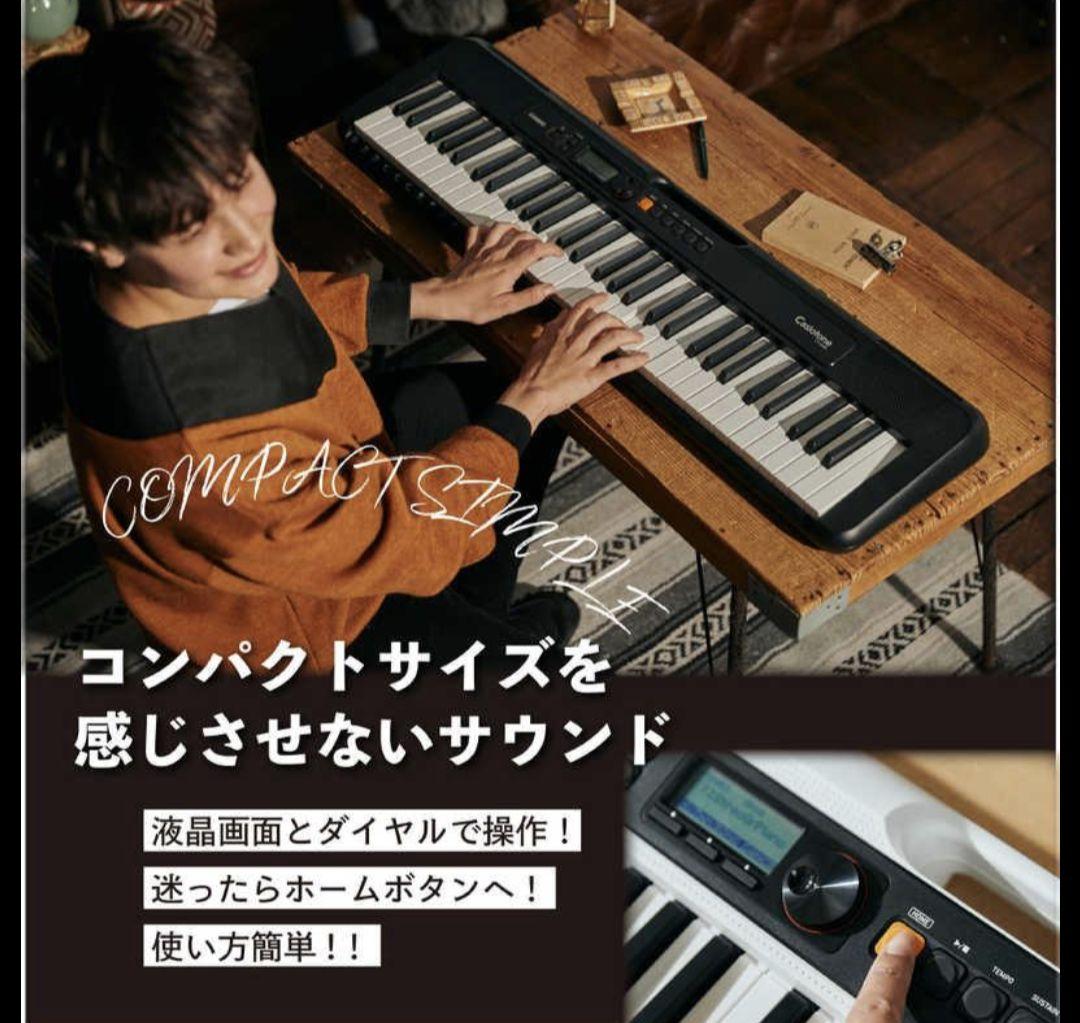 CASIO Casiotone ベーシックキーボード ブラックCT-S200BK