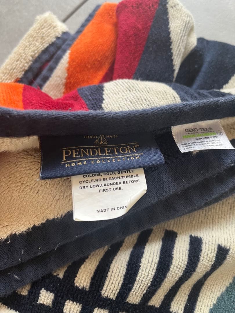 Pendleton 大判ブランケット（178×157cm）