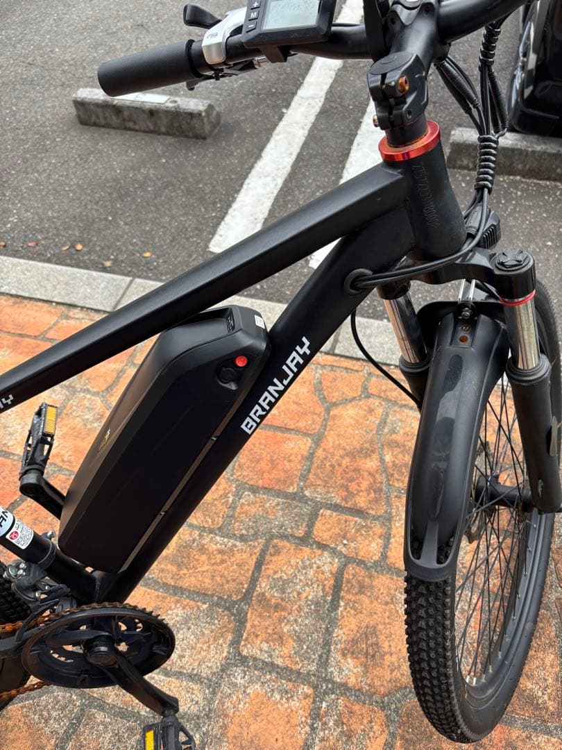 BRAN-JAY 電動アシスト自転車 ブラック