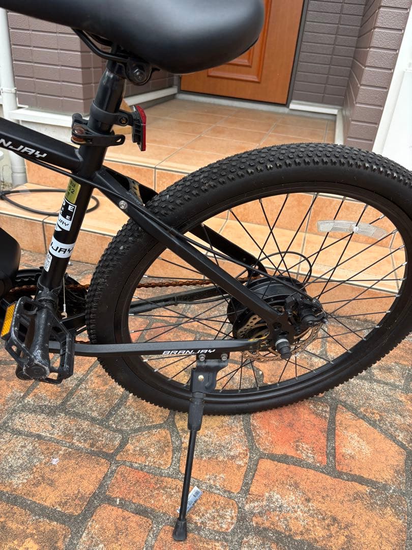 BRAN-JAY 電動アシスト自転車 ブラック