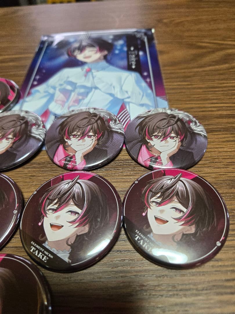 Element Sicks EL6 缶バッジ・ブロマイド2L判　ていく