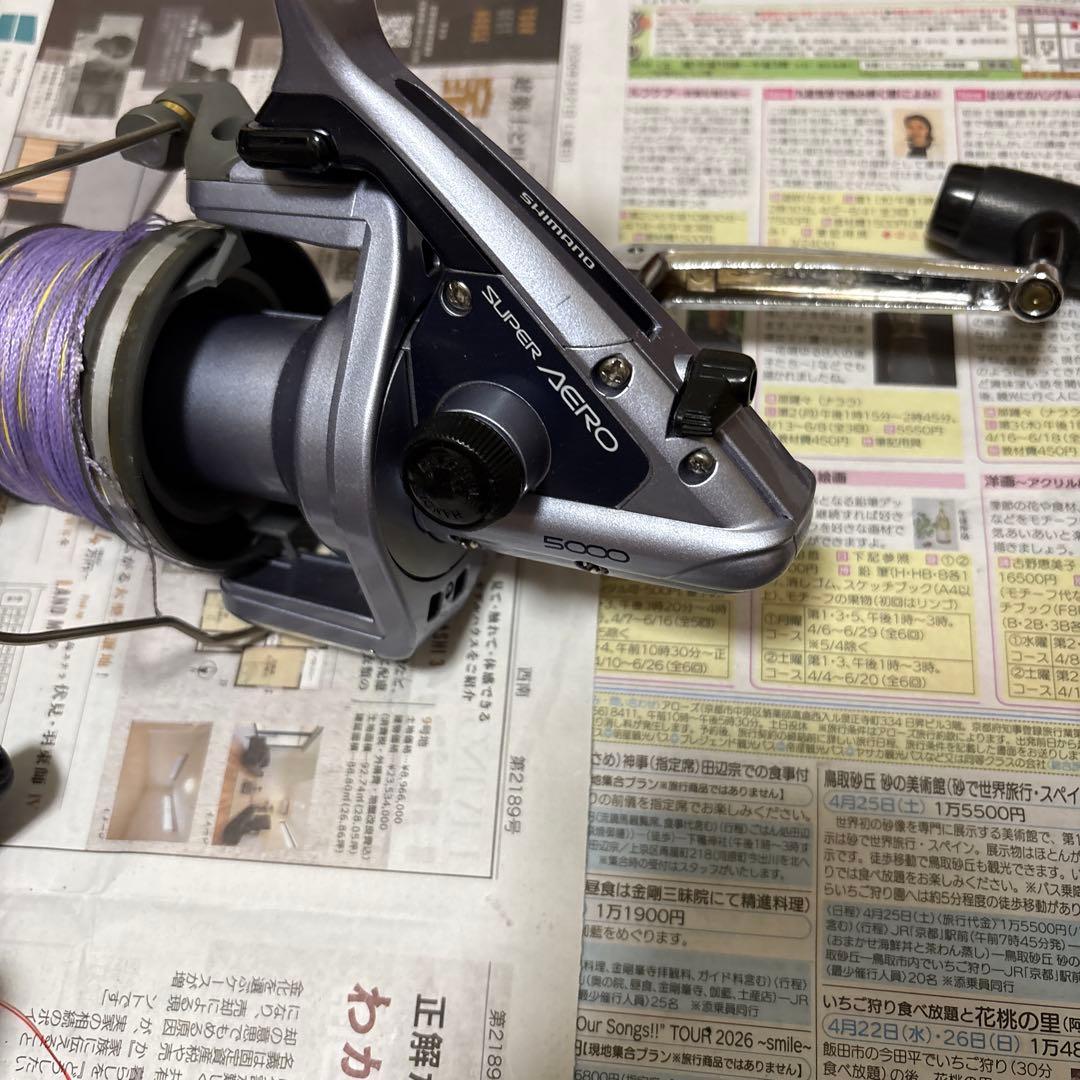 スピニングリール　ベイトリール　シマノ　ダイワ