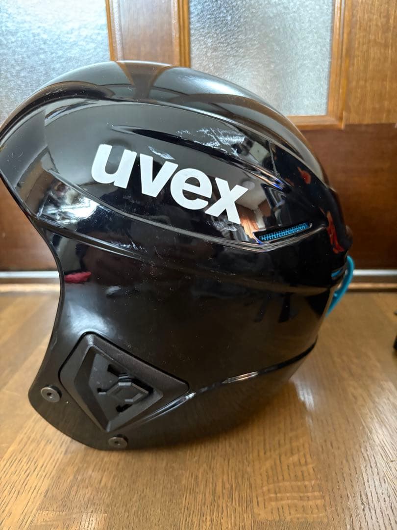 uvex ブラック FIS 対応ヘルメット