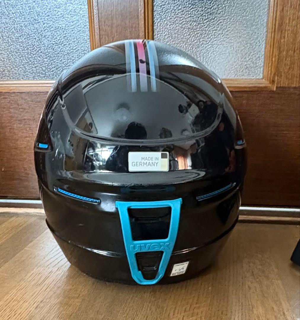 uvex ブラック FIS 対応ヘルメット