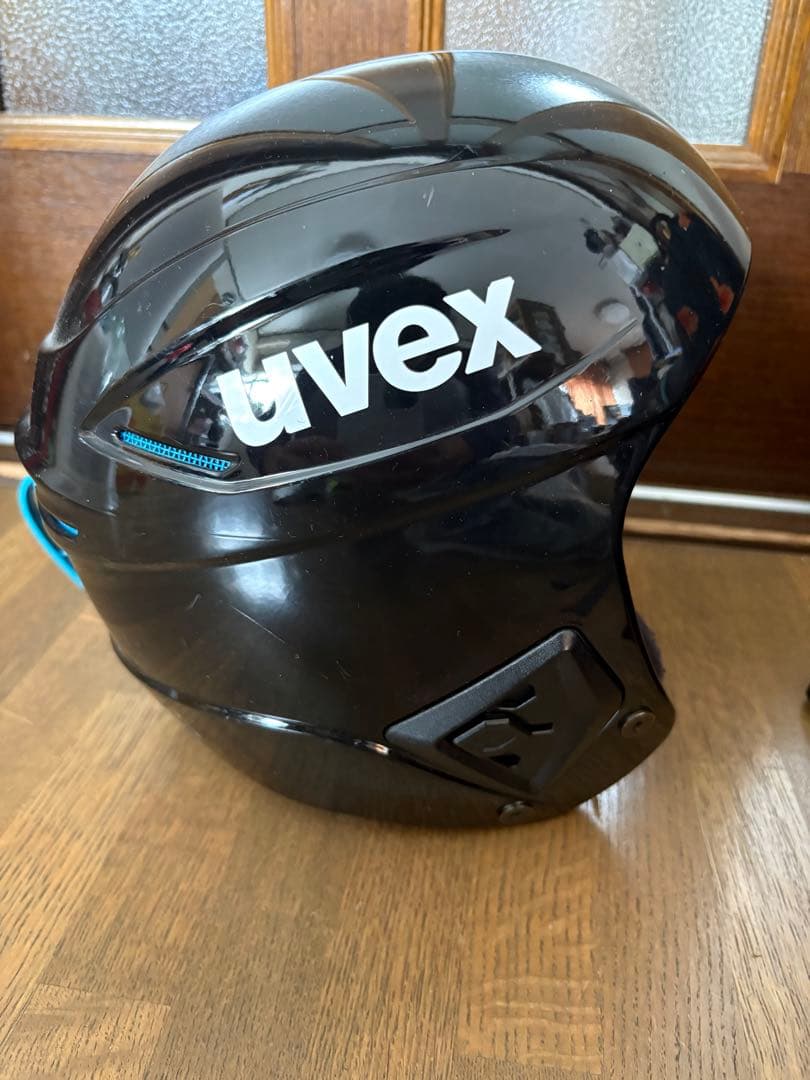 uvex ブラック FIS 対応ヘルメット