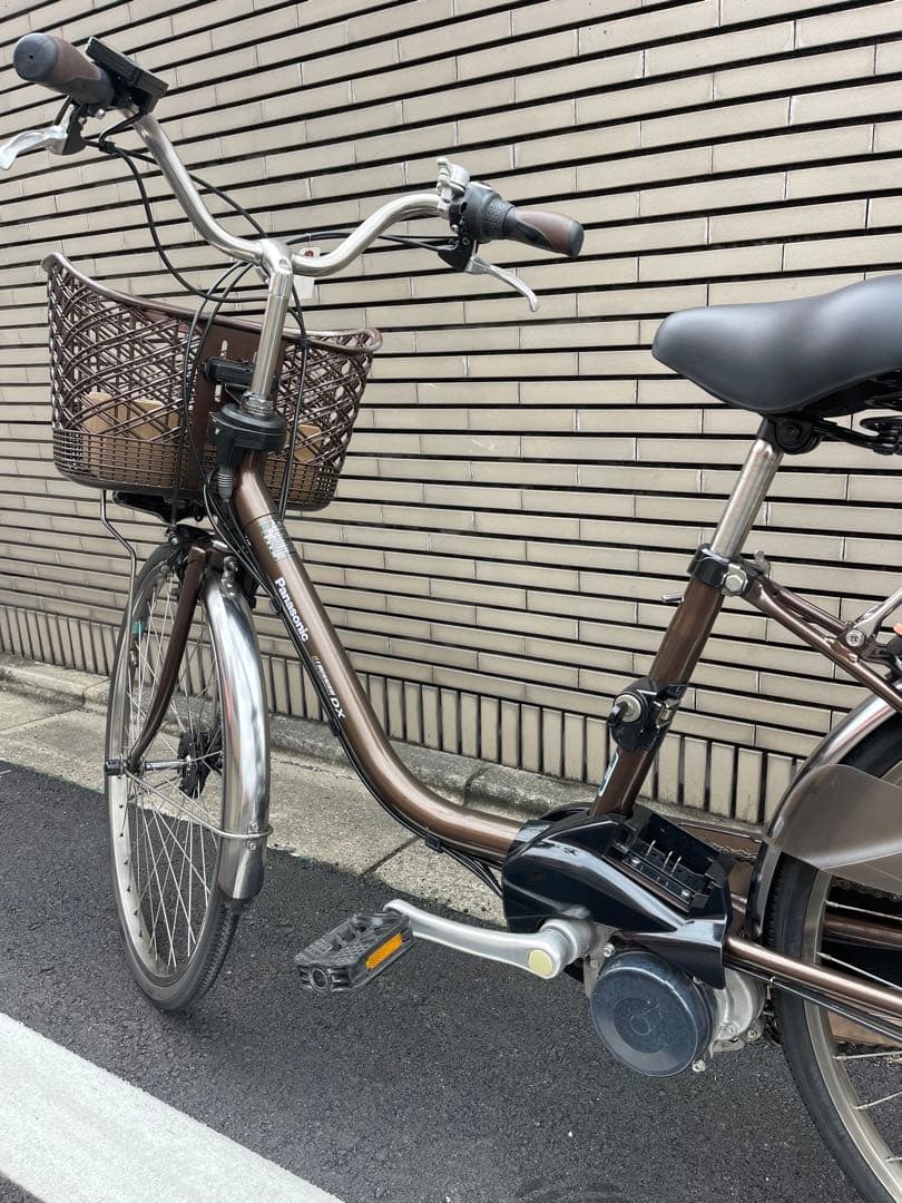 【新品バッテリー8.9ahブラウンパナソニック電動アシスト自転車26CPNA30