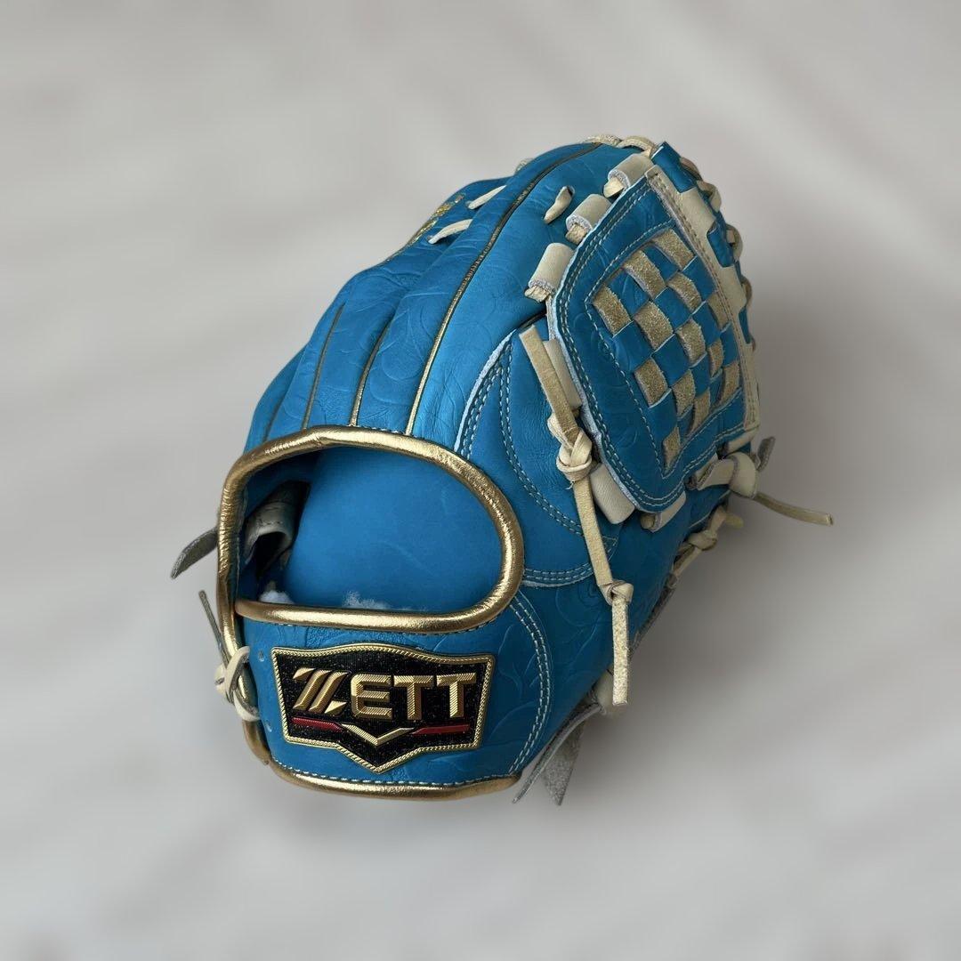 未使用　ZETT PROSTATUS 源田壮亮　オーダーグラブ　グローブ　軟式