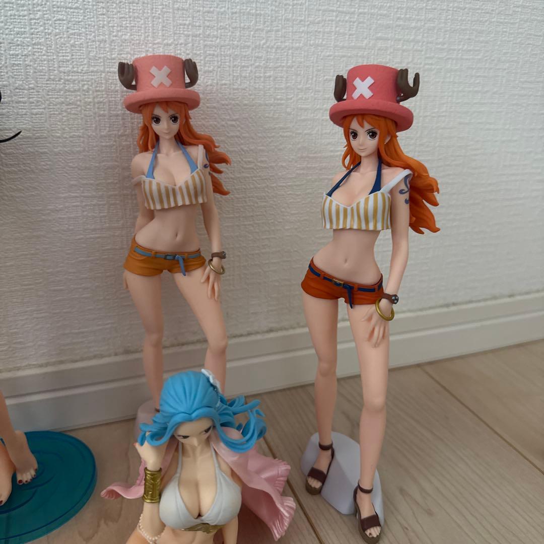 ONE PIECE ワンピース 水着 フィギュア セット 7体 GLITTER