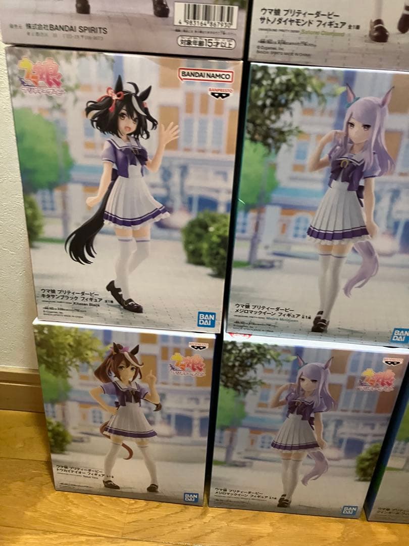 ウマ娘 制服 フィギュア ダブりあり　10体　まとめ売り　一部開封あり