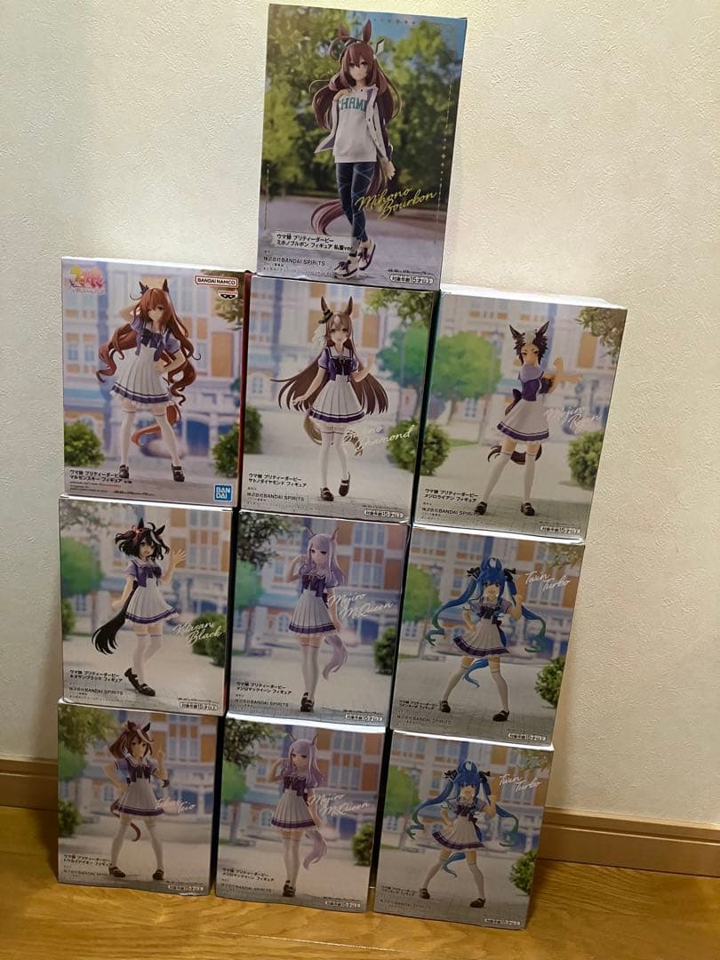 ウマ娘 制服 フィギュア ダブりあり　10体　まとめ売り　一部開封あり