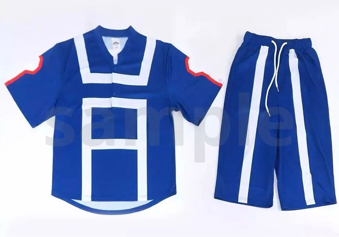 未開封　僕のヒーローアカデミア　ヒロアカ　極楽湯　館内着　体操服　スパバッグ