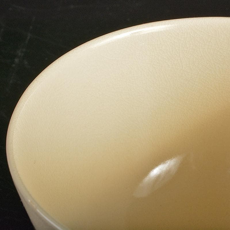anko　鈴木清安作　色絵金彩　仁清菖蒲文数茶碗十客共箱　V　R7058B