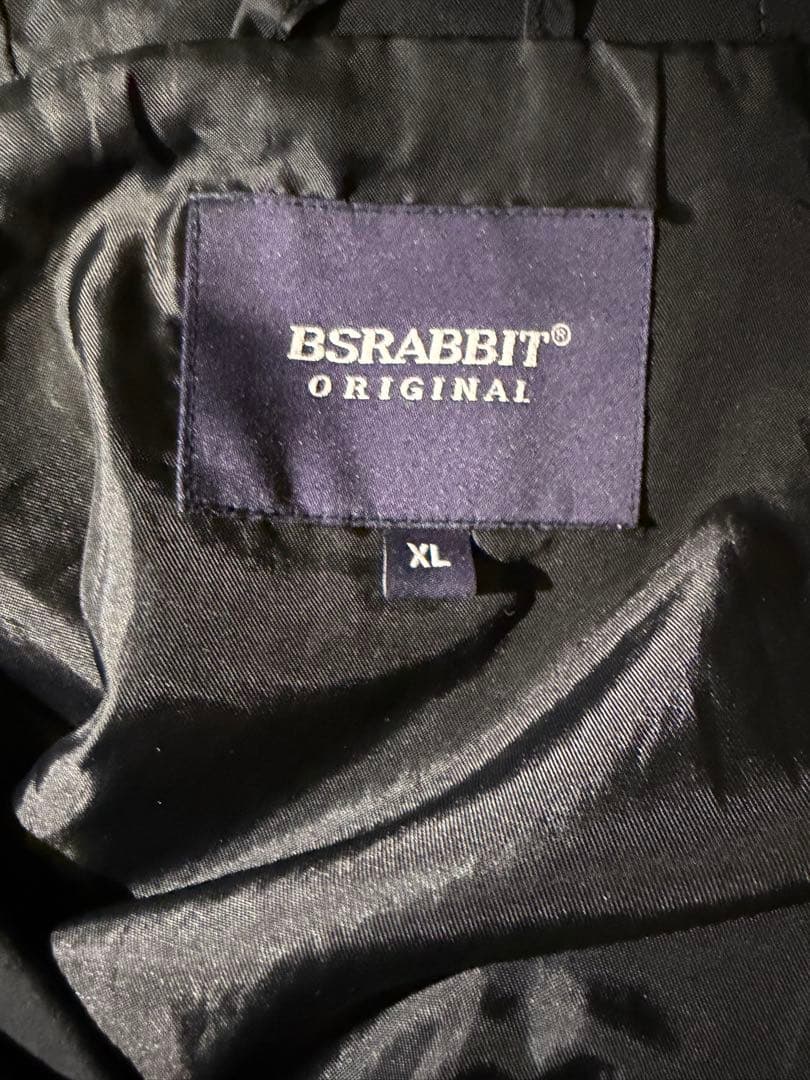 Bsrabbit ハーフジップウェア ブラック
