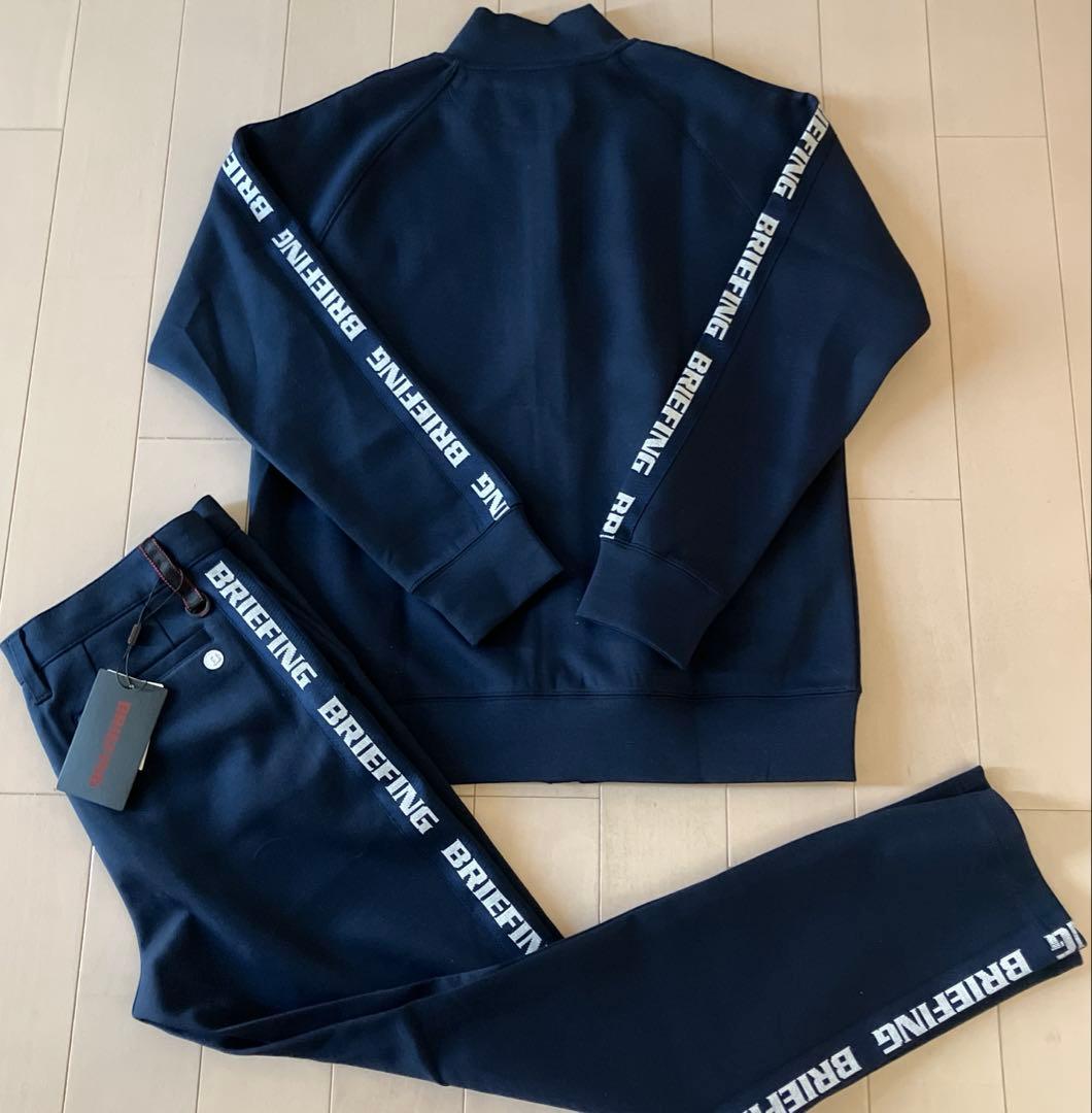 【新品】ブリーフィング／WARM SIDE LOGO LINE／上下セット