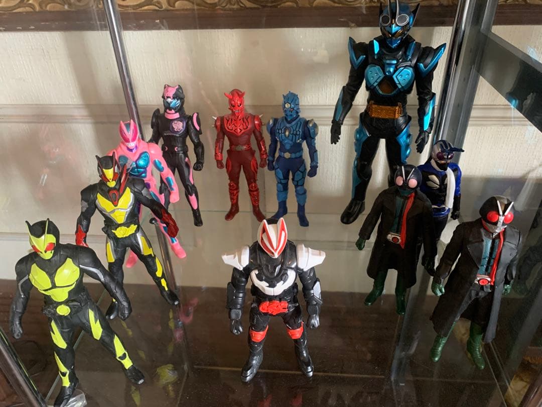 仮面ライダー ソフビセット まとめて56体