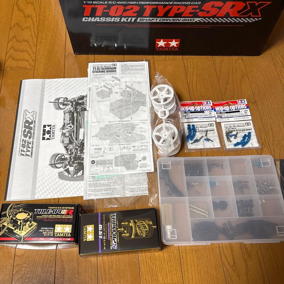 タミヤ TT02 SRX メカ類 オプション付き