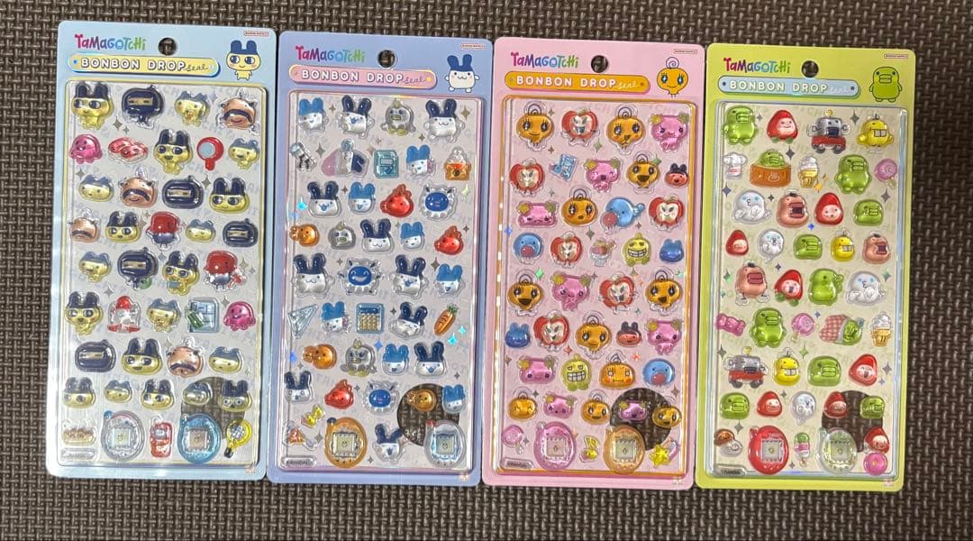 ちいかわ　たまごっちボンボンドロップシール　正規品　7枚セット