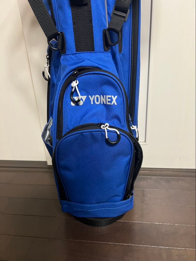 YONEX スタンド式キャディバッグ 青　新品