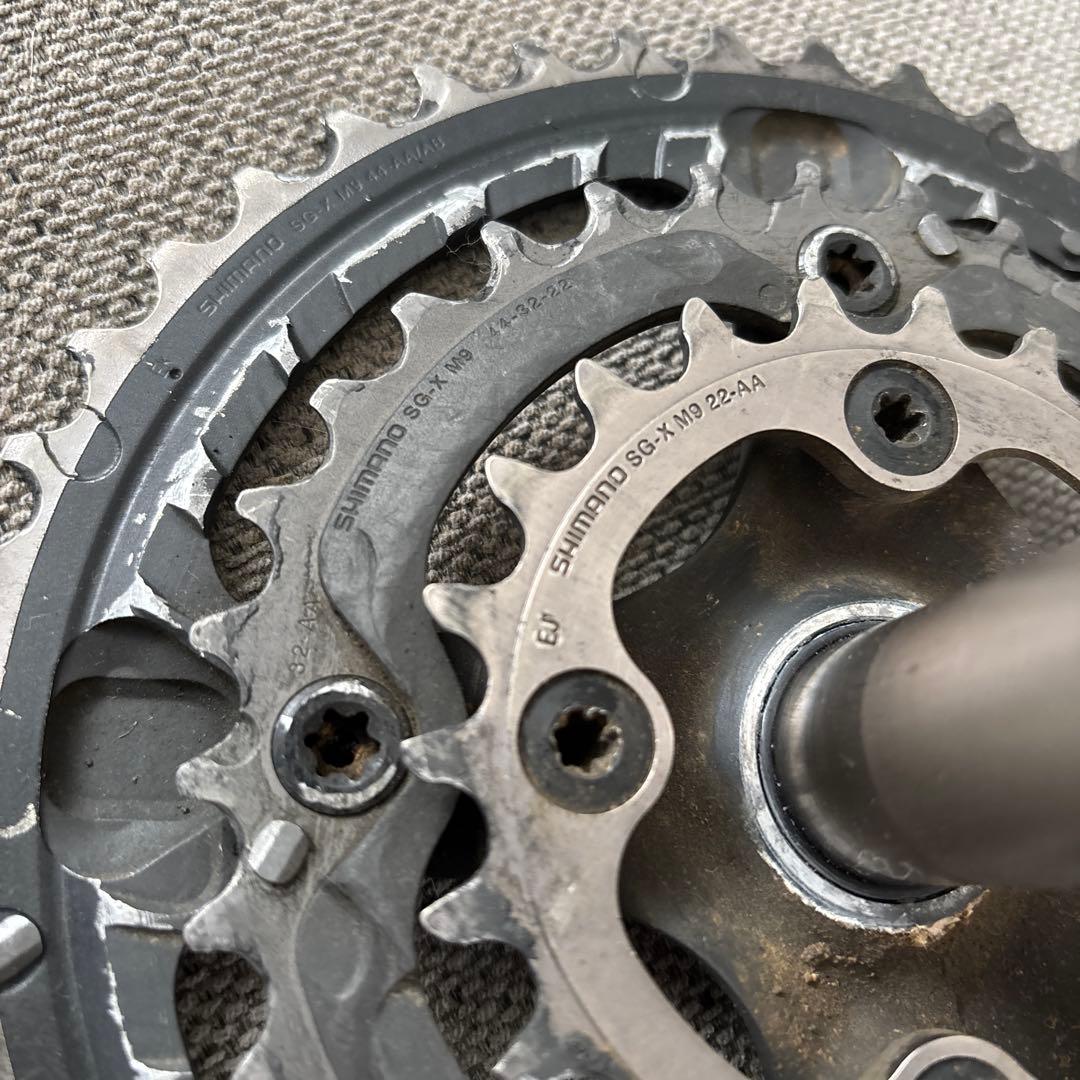 Shimano XTR クランクセット 170mm FC-M970