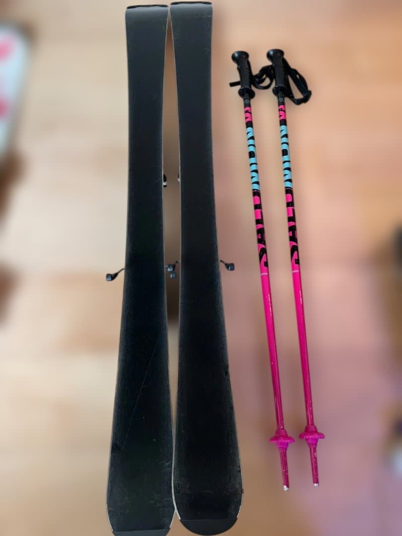 HEAD スキー板　117cm　ストックセット