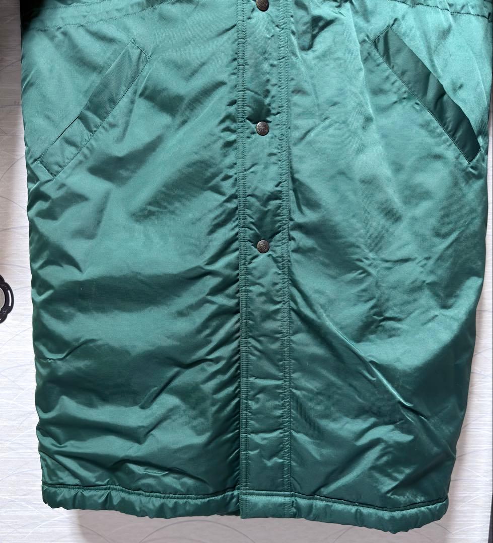 【美品 激レア ヴィンテージ】90's プーマ ベンチコート カラー緑×黄