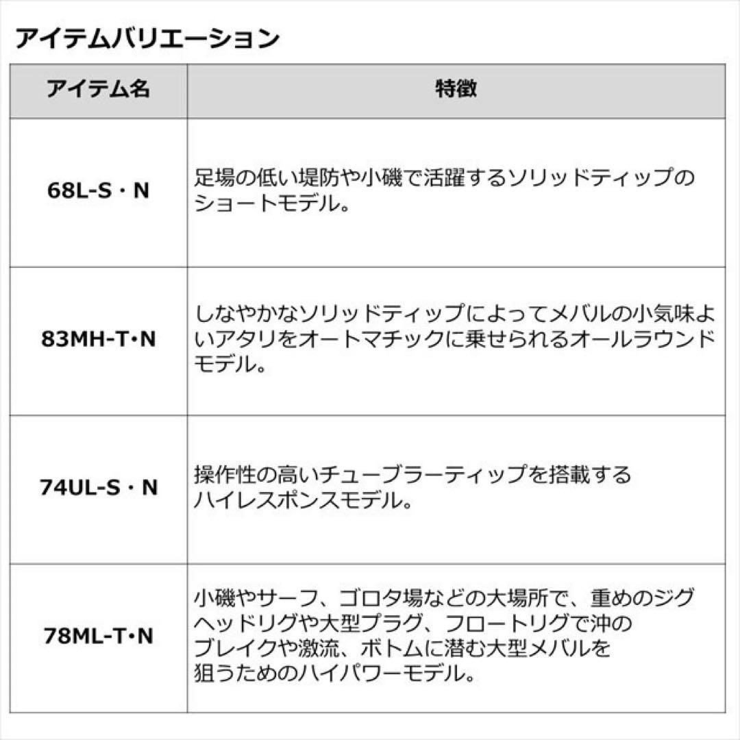 ダイワ　月下美人MX68L-S・Nロッドケース付き