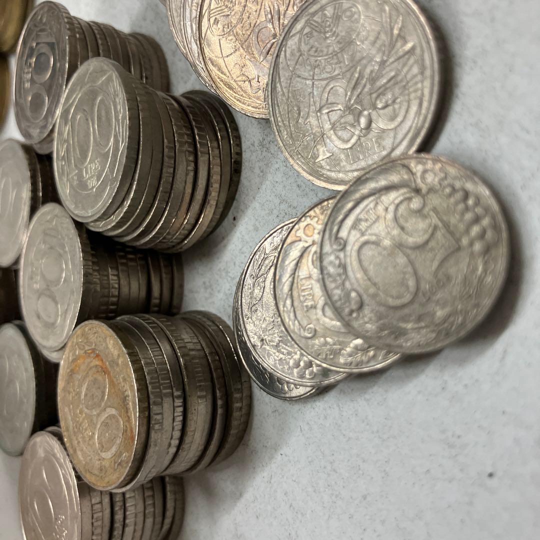 イタリア　100リラ　50リラ　記念硬貨　　古銭　まとめ売り