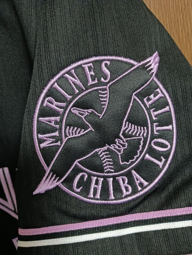 ミズノ 千葉ロッテ レナード 2022 BSW刺繍ユニフォーム O 紙タグ付き
