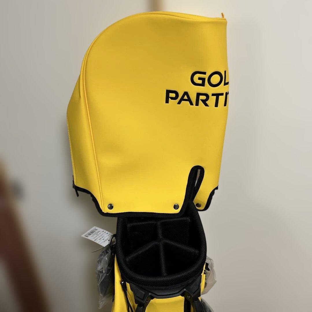 GOLF PARTNER ゴルフバッグ GPCB-2501 9型 イエロー