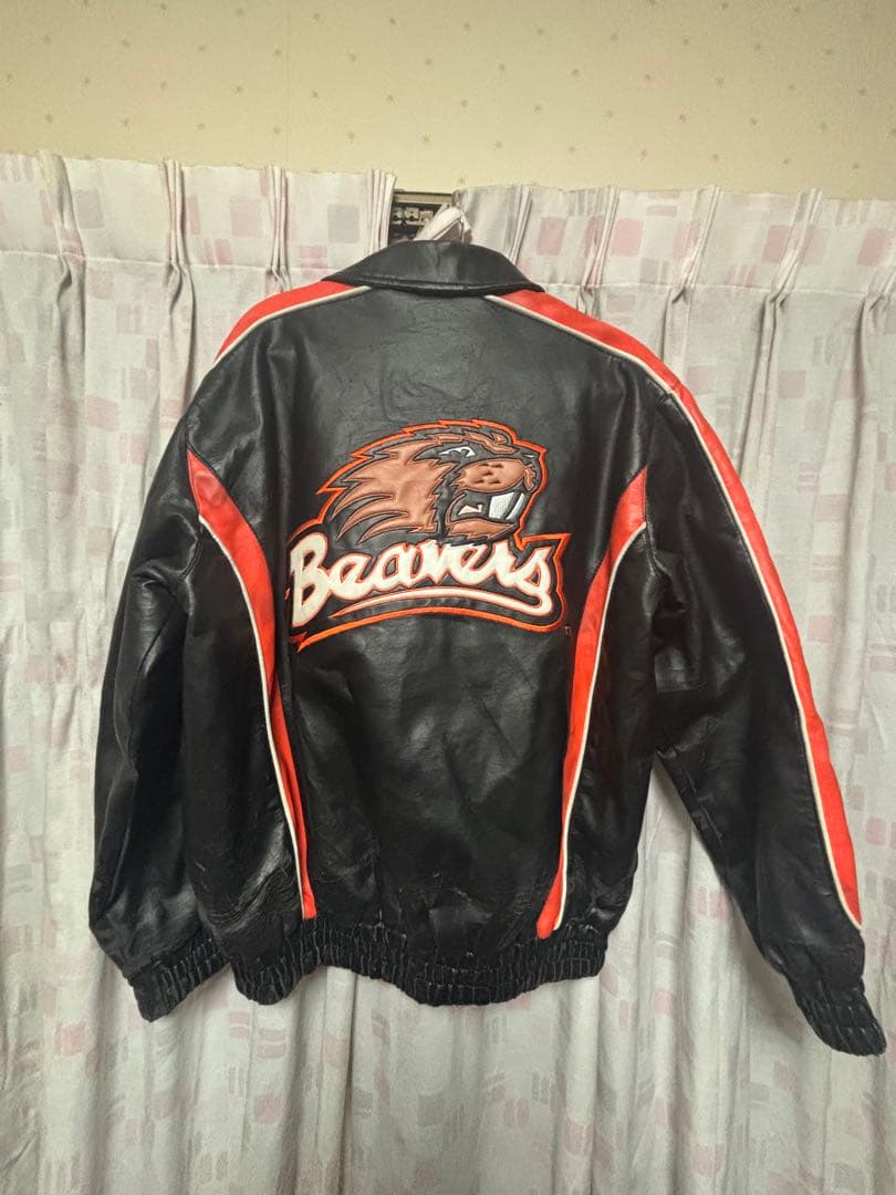 collegiate licensed product 　革ジャン