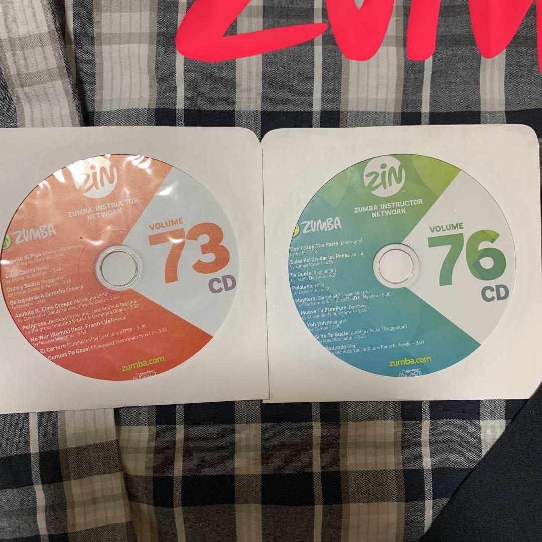ZUMBA レギンス シャツ CD セット ショート