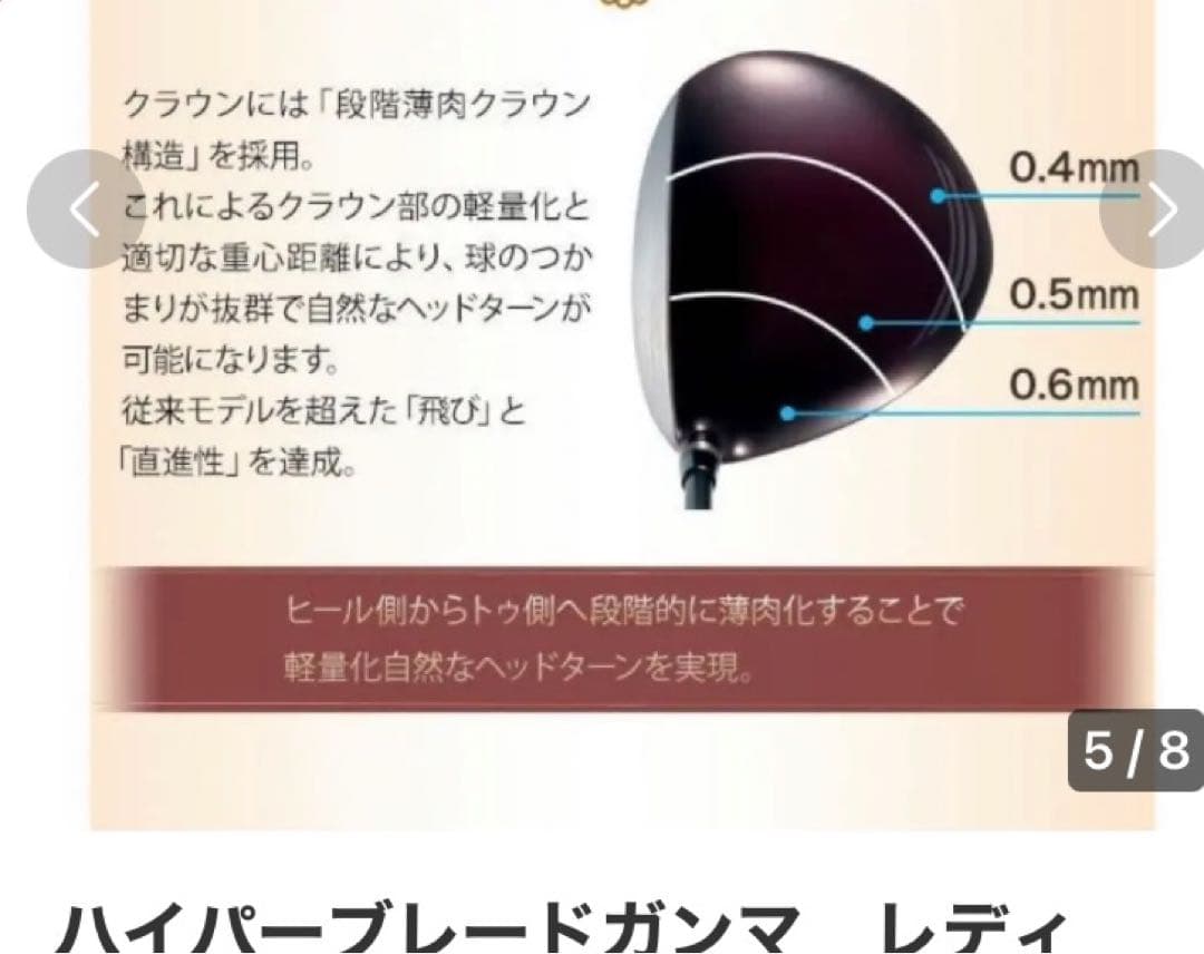 断捨離！練習に、3度程度、ハイパーブレードガンマ　レディ期間限定お値下げします！