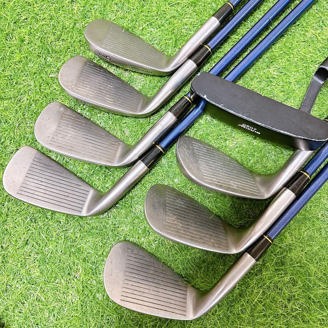 G ミズノ　初心者オススメ　ゴルフクラブ　メンズセット　右利き　12本