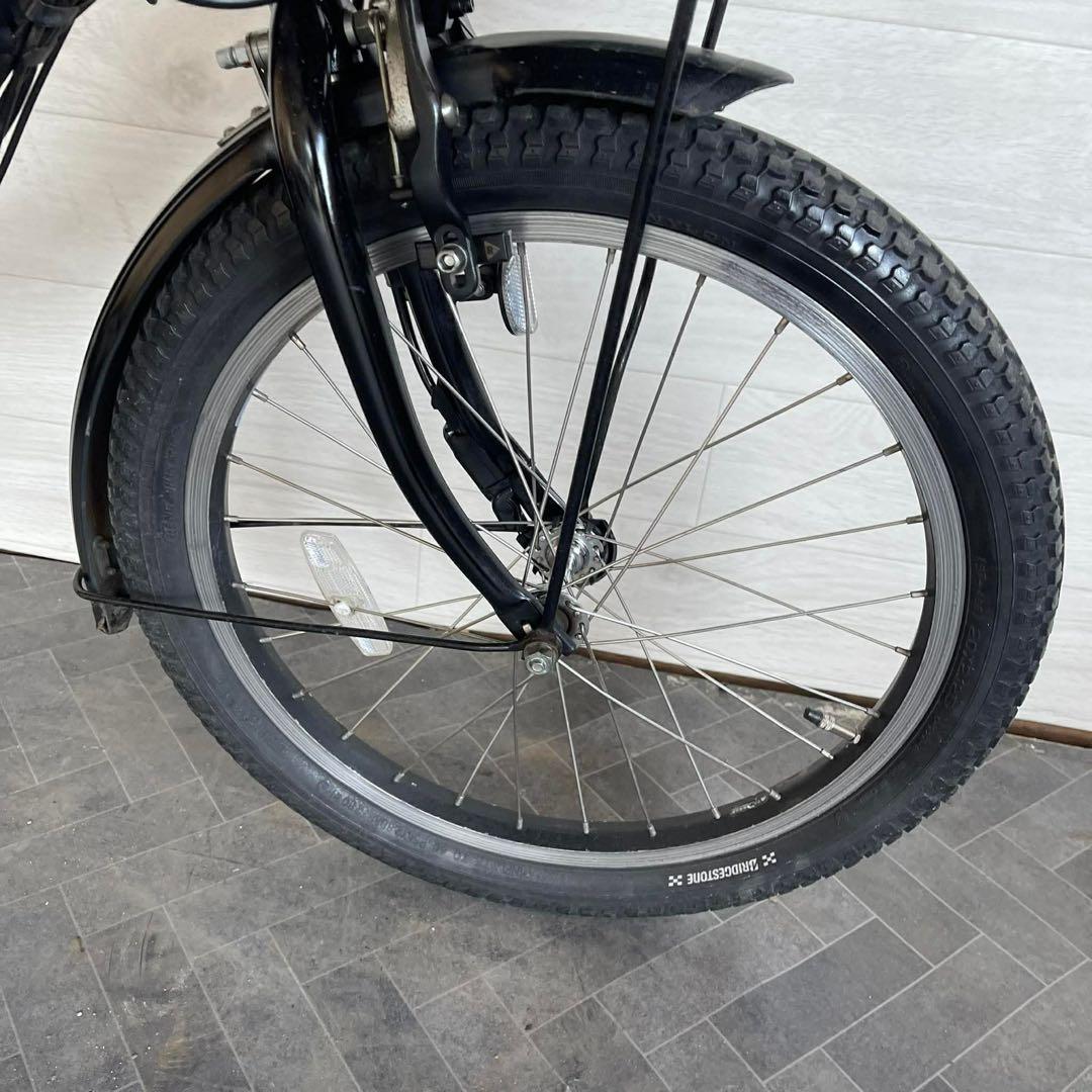 電動アシスト自転車 ブラック 前カゴ付き
