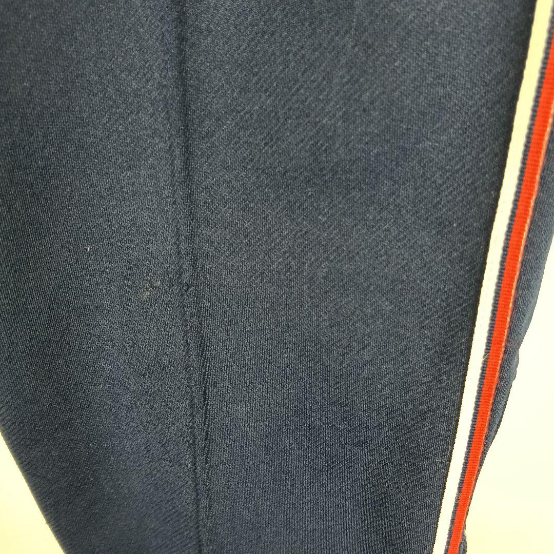 adidas　トラックパンツ　L　デサント　ネイビー　足掛け　B4736