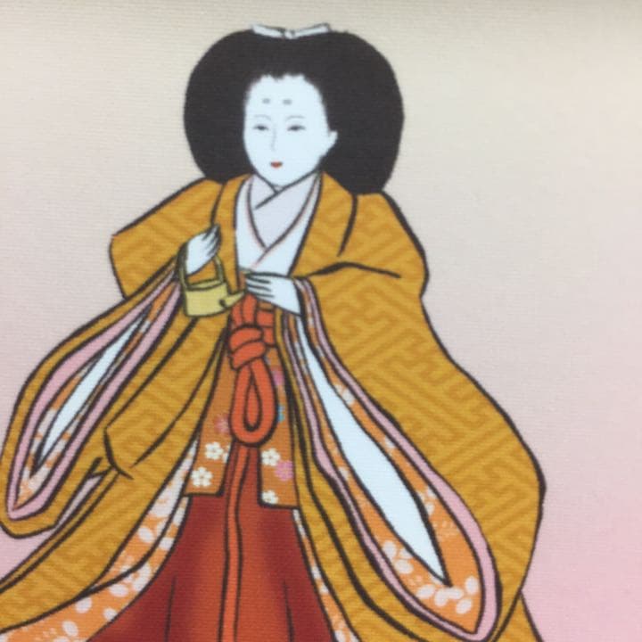 桃の節句　雛人形　段飾り　掛け軸