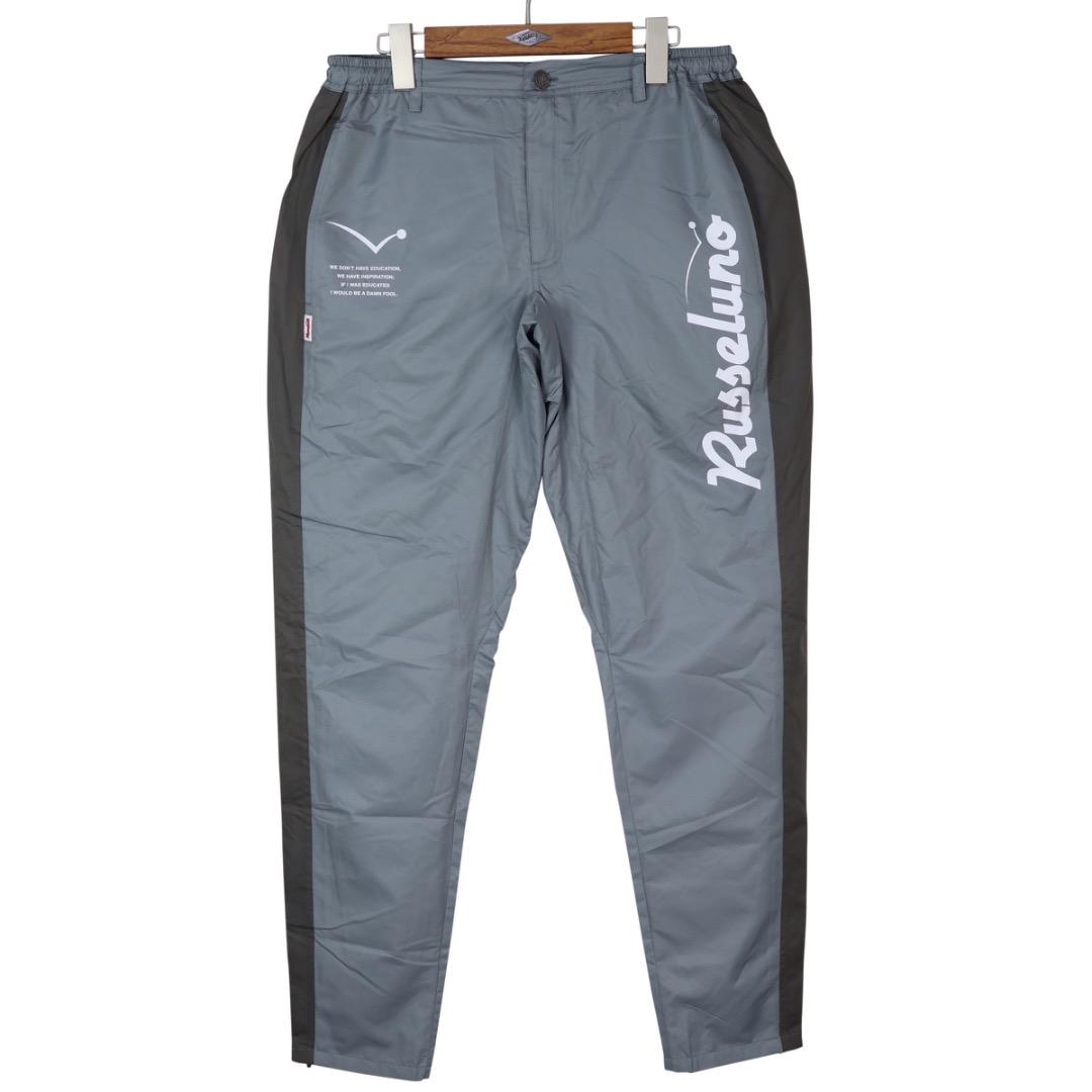 【size4】秋冬 ラッセルノ ゴルフ リップストップ サイドラインパンツ 灰