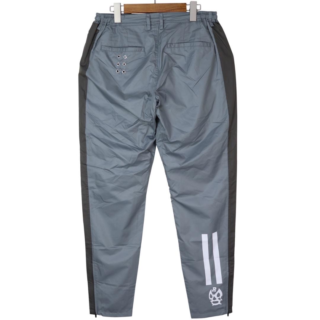 【size4】秋冬 ラッセルノ ゴルフ リップストップ サイドラインパンツ 灰